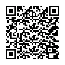 QR-koodi puhelinnumerolle +18122000299