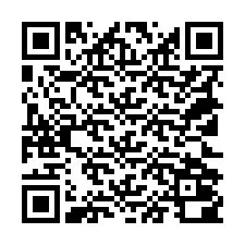 QR Code สำหรับหมายเลขโทรศัพท์ +18122000308