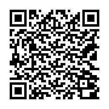 QR-код для номера телефона +18122000325