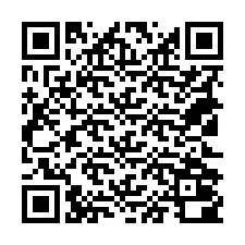 QR-code voor telefoonnummer +18122000343