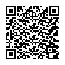 QR-koodi puhelinnumerolle +18122000351