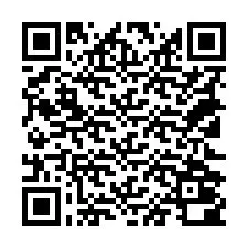 QR kód a telefonszámhoz +18122000359