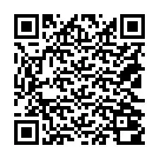 QR-code voor telefoonnummer +18122000363