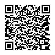 QR kód a telefonszámhoz +18122000364