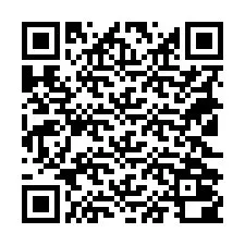 QR код за телефонен номер +18122000372