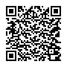 QR-код для номера телефона +18122000374