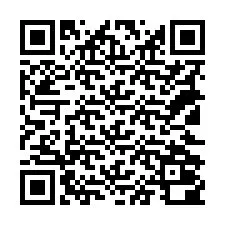 Código QR para número de teléfono +18122000381