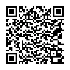 QR-код для номера телефона +18122000403