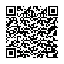 Codice QR per il numero di telefono +18122000411