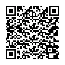 QR-koodi puhelinnumerolle +18122000413