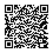 QR-koodi puhelinnumerolle +18122000425