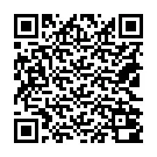 Código QR para número de telefone +18122000427