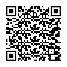 QR-код для номера телефона +18122000435