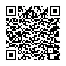 QR-code voor telefoonnummer +18122000456