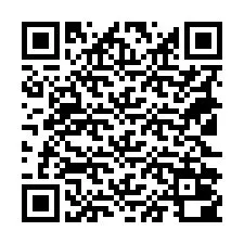 QR-koodi puhelinnumerolle +18122000462