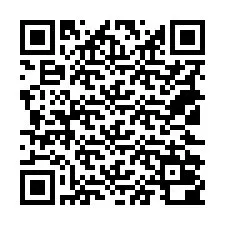 Código QR para número de teléfono +18122000483