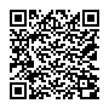 Codice QR per il numero di telefono +18122000489