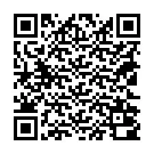 QR kód a telefonszámhoz +18122000512