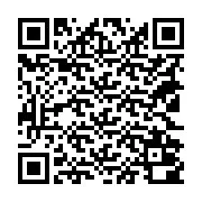 QR код за телефонен номер +18122000522