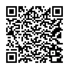 QR-код для номера телефона +18122000525