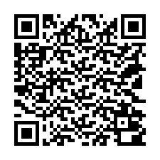 QR kód a telefonszámhoz +18122000534