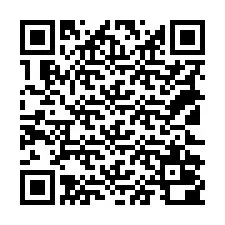 QR kód a telefonszámhoz +18122000541