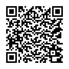 Código QR para número de telefone +18122000548