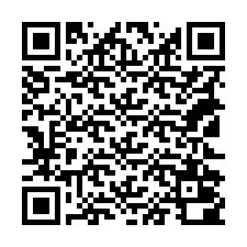 Código QR para número de teléfono +18122000555