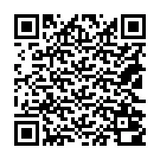 QR kód a telefonszámhoz +18122000567