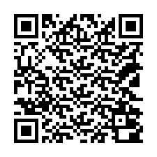 Codice QR per il numero di telefono +18122000571