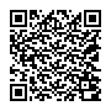 QR-koodi puhelinnumerolle +18122000578