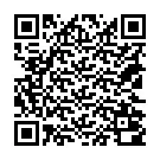 QR kód a telefonszámhoz +18122000583