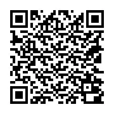 QR-код для номера телефона +18122000586