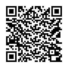 Código QR para número de teléfono +18122000611