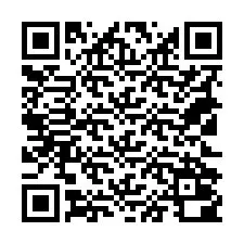 QR код за телефонен номер +18122000613