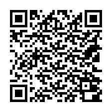 Codice QR per il numero di telefono +18122000617