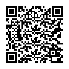 QR kód a telefonszámhoz +18122000620