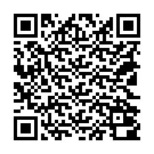 Codice QR per il numero di telefono +18122000624