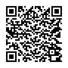 QR Code สำหรับหมายเลขโทรศัพท์ +18122000628