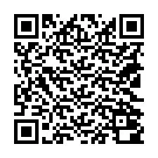 Codice QR per il numero di telefono +18122000636