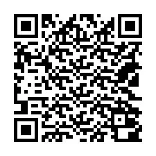 Kode QR untuk nomor Telepon +18122000637