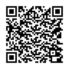 QR-koodi puhelinnumerolle +18122000642