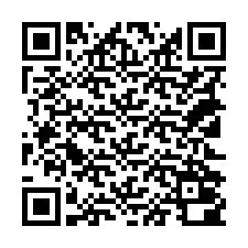 Código QR para número de teléfono +18122000659