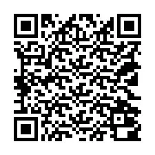 QR-koodi puhelinnumerolle +18122000728