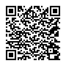 QR Code สำหรับหมายเลขโทรศัพท์ +18122000743