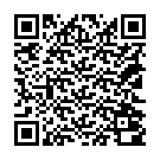 QR Code สำหรับหมายเลขโทรศัพท์ +18122000759