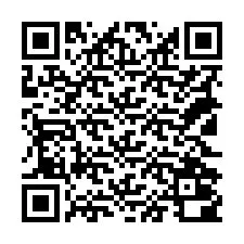 Codice QR per il numero di telefono +18122000761