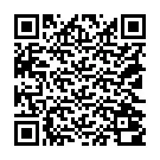 QR-koodi puhelinnumerolle +18122000768