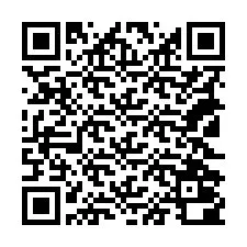 QR Code pour le numéro de téléphone +18122000775