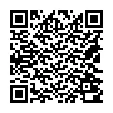 QR-код для номера телефона +18122000777